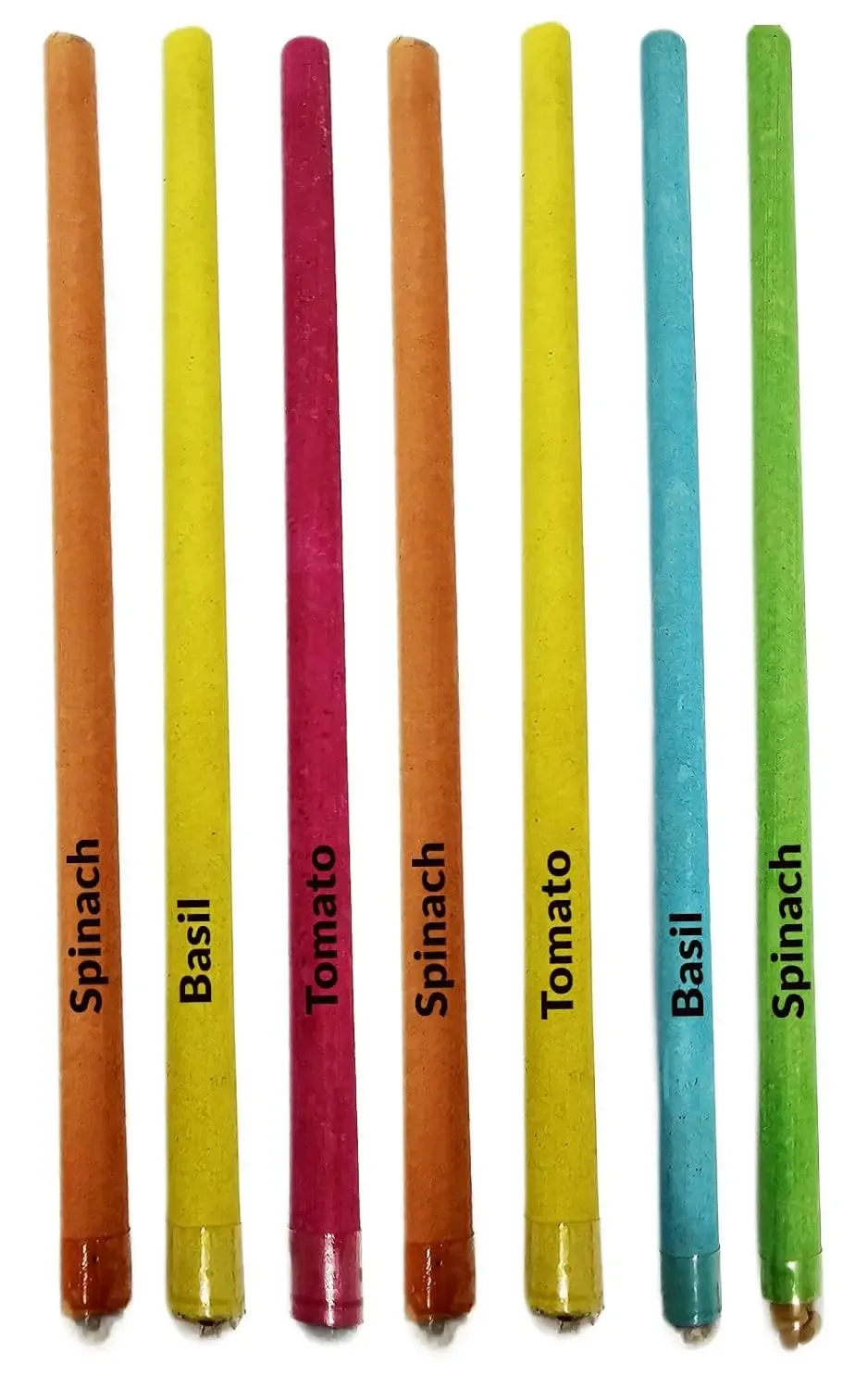 Plantable Seed Pencils | Eco-Friendly Recycled Paper Pencils for Kids | Use & Grow